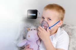 FarmaMed nebulizzatore mesh aerosol, mal di gola, raffreddore